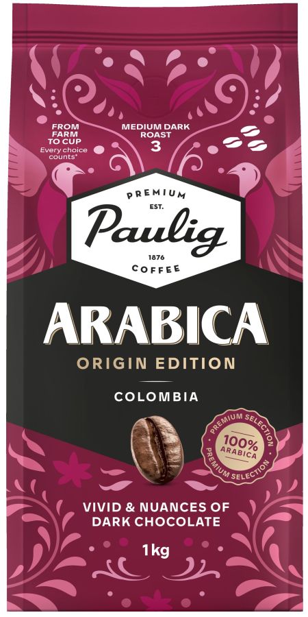 Kafijas pupiņas PAULIG Arabica Origin Edition