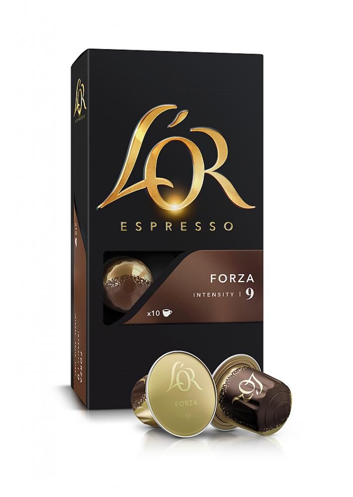 Kafijas kapsulas LOR Forza, 10x5,2g