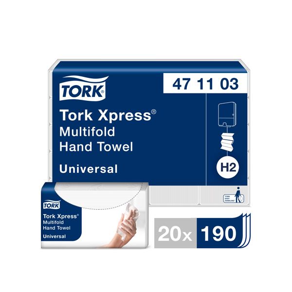 Roku dvieļi TORK Universal Xpress Multifold