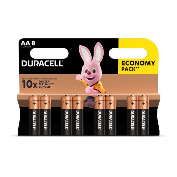 Baterija DURACELL AA Basic, LR06 8