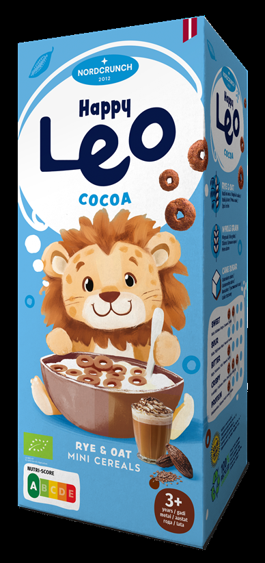 Happy Leo rudzu un auzu pārslas