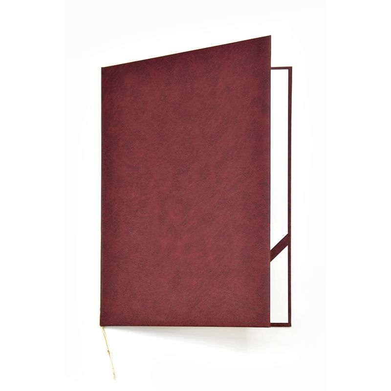 Mape apsveikumiem ARGO ROYAL , 220 x 310 mm, bordo krāsā (150-03278)