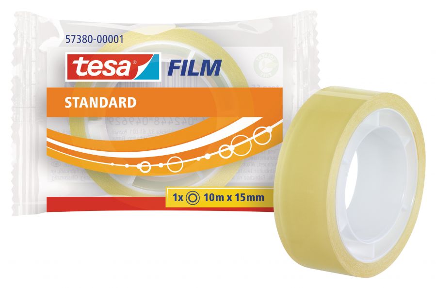 Līmlente tesafilm® Standard , pašlīmējoša, caurspīdīga, 10m