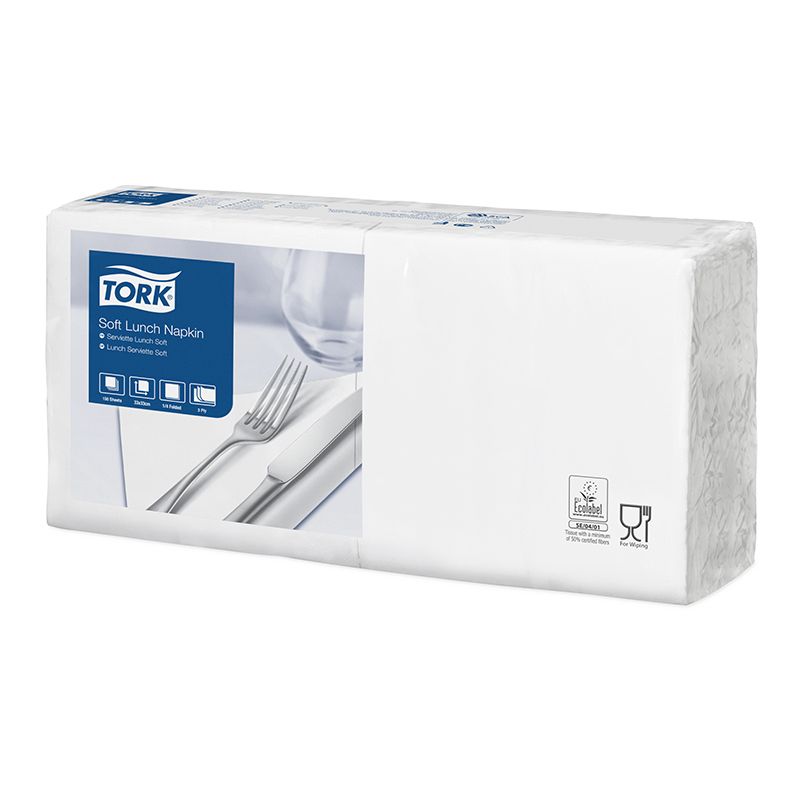 Salvetes TORK ADVANCED SOFT LUNCH, 3