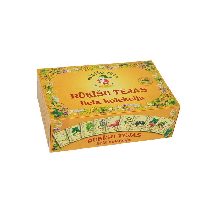 Lielā kolekcija RŪĶĪŠU TĒJA, 9 veidi, 125 g (450-05379)