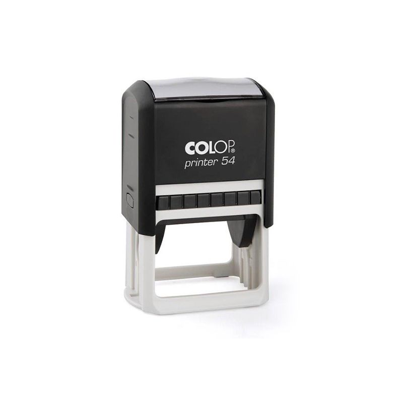Zīmogs COLOP Printer 54, melns korpuss