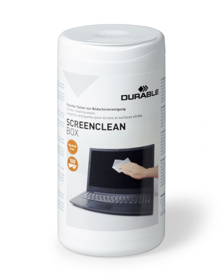 Salvetes monitoru tīrīšanai DURABLE Screenclean 100