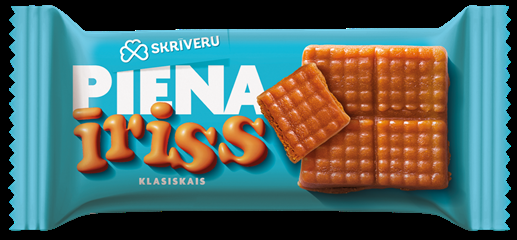 Skrīveru Saldumi SKRĪVERU Piena īriss klasiskais