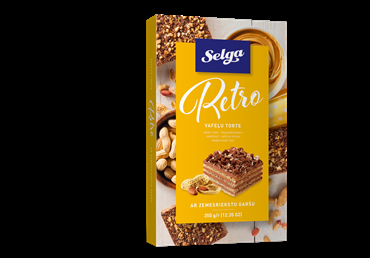 Vafeļu torte LAIMA Retro, 350g (450-24869)