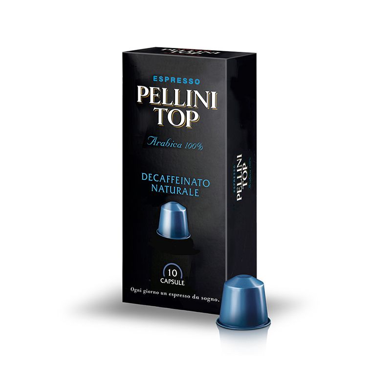 Maltā kafija kapsulās PELLINI TOP Decaffeinato