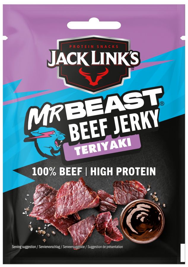 Jack Link`s Vītināta liellopu gaļa BEEF
