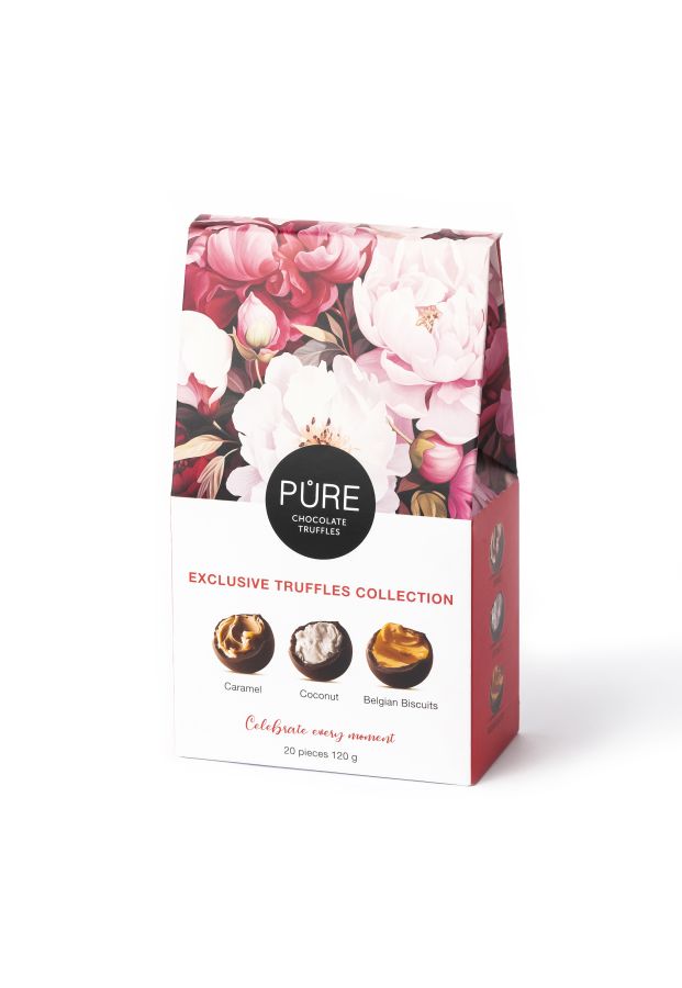 Pure Chocolate Piena šokolādes trifeles ar