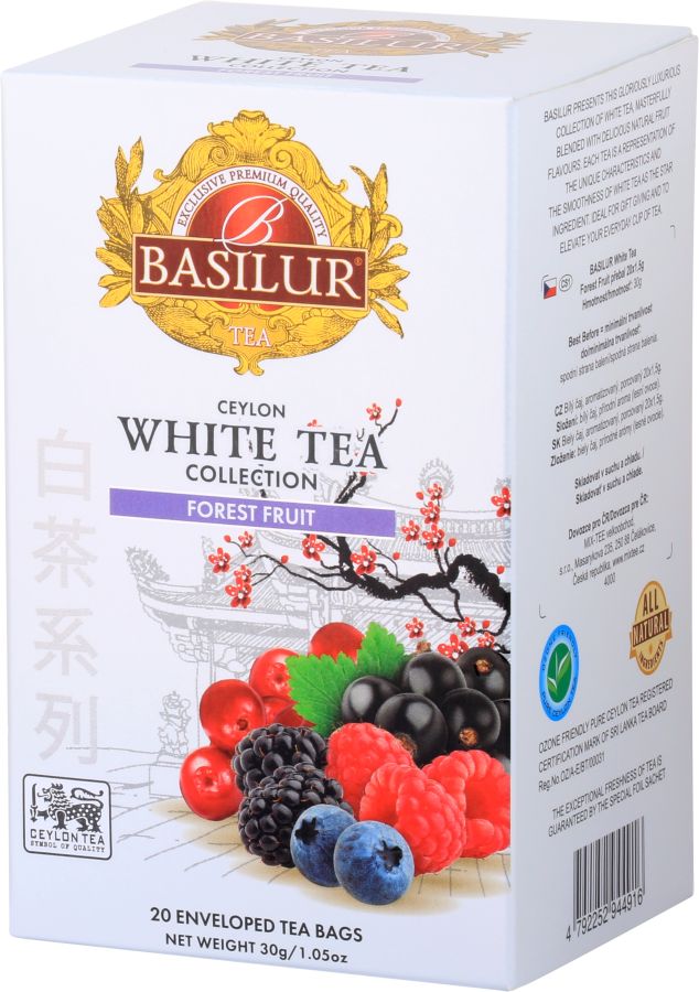 Tēja baltā Basilur Premium White Tea