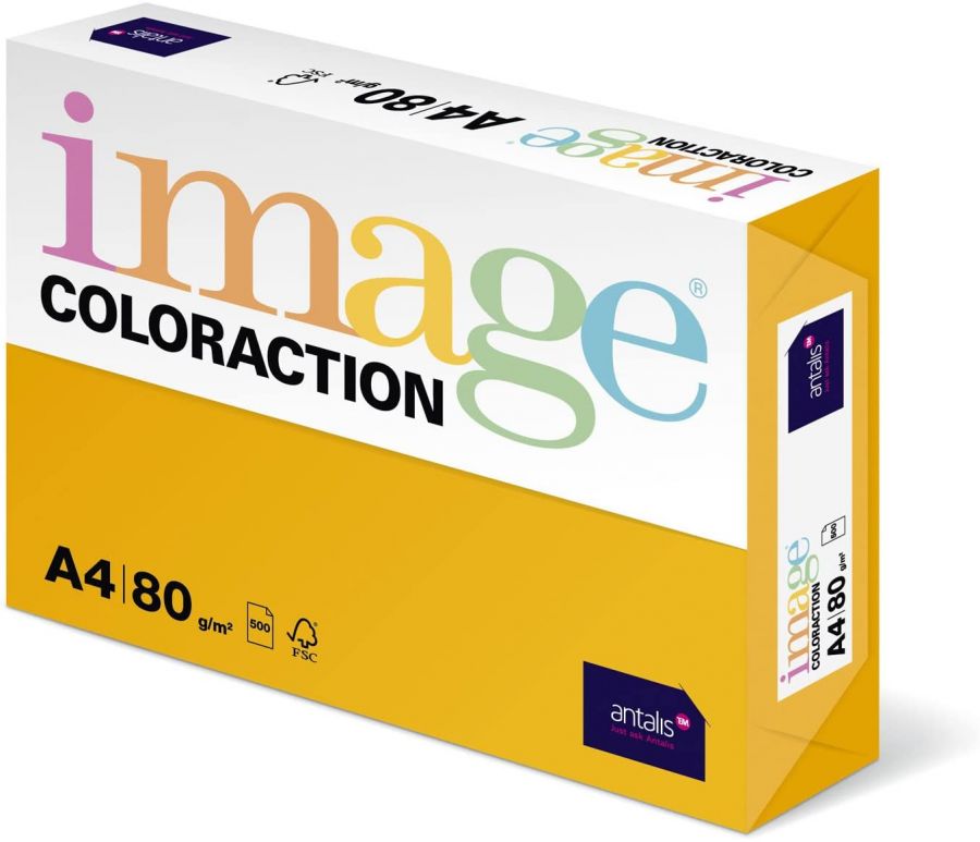 Krāsains papīrs IMAGE COLORACTION, A4, 80
