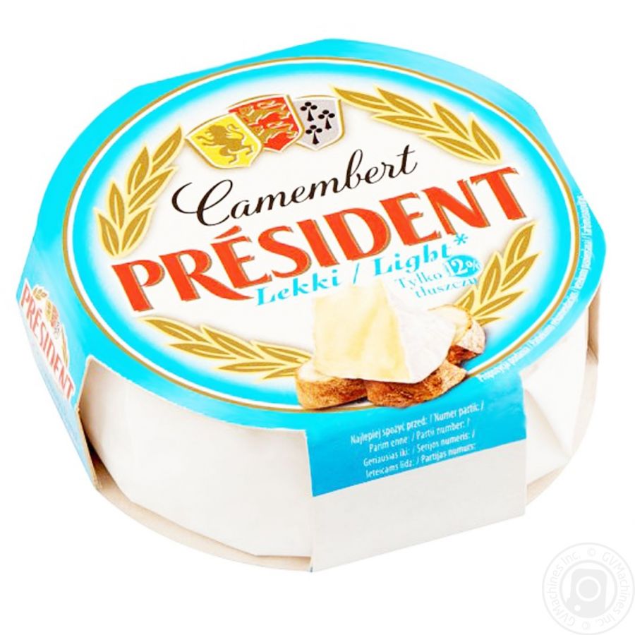Siers Camembert  PRESIDENT Light, 120 g