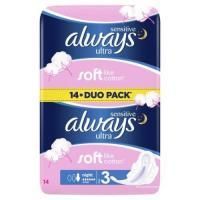 Always Ultra Duo Sensitive Night 14 gab. (400-06882)