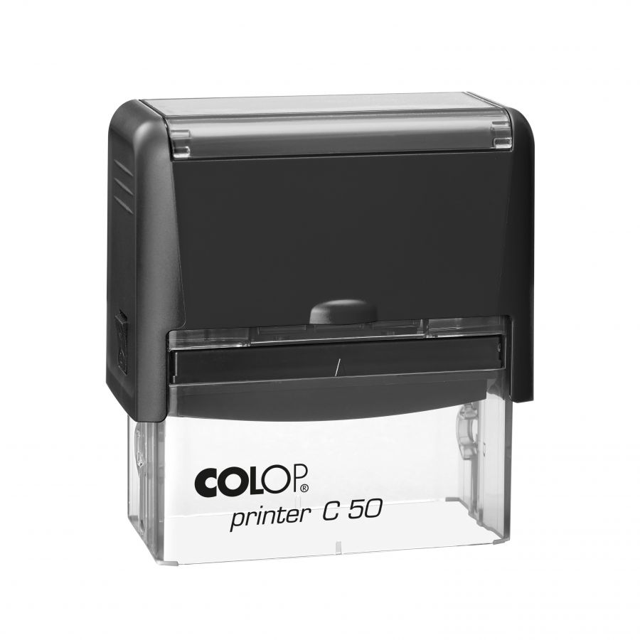 Zīmogs COLOP Printer C50 melns korpuss