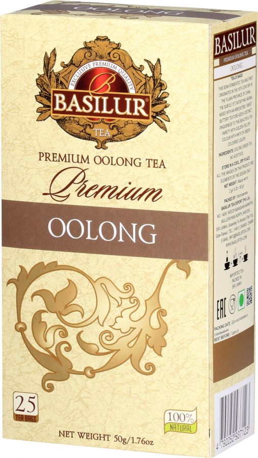 Basilur Premium Collection Oolong zaļā tēja