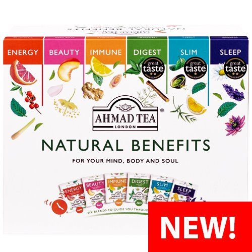 Ahmad  Tēja 10 g Alu Natural Benefits Selection, 6x10 (450-17782)