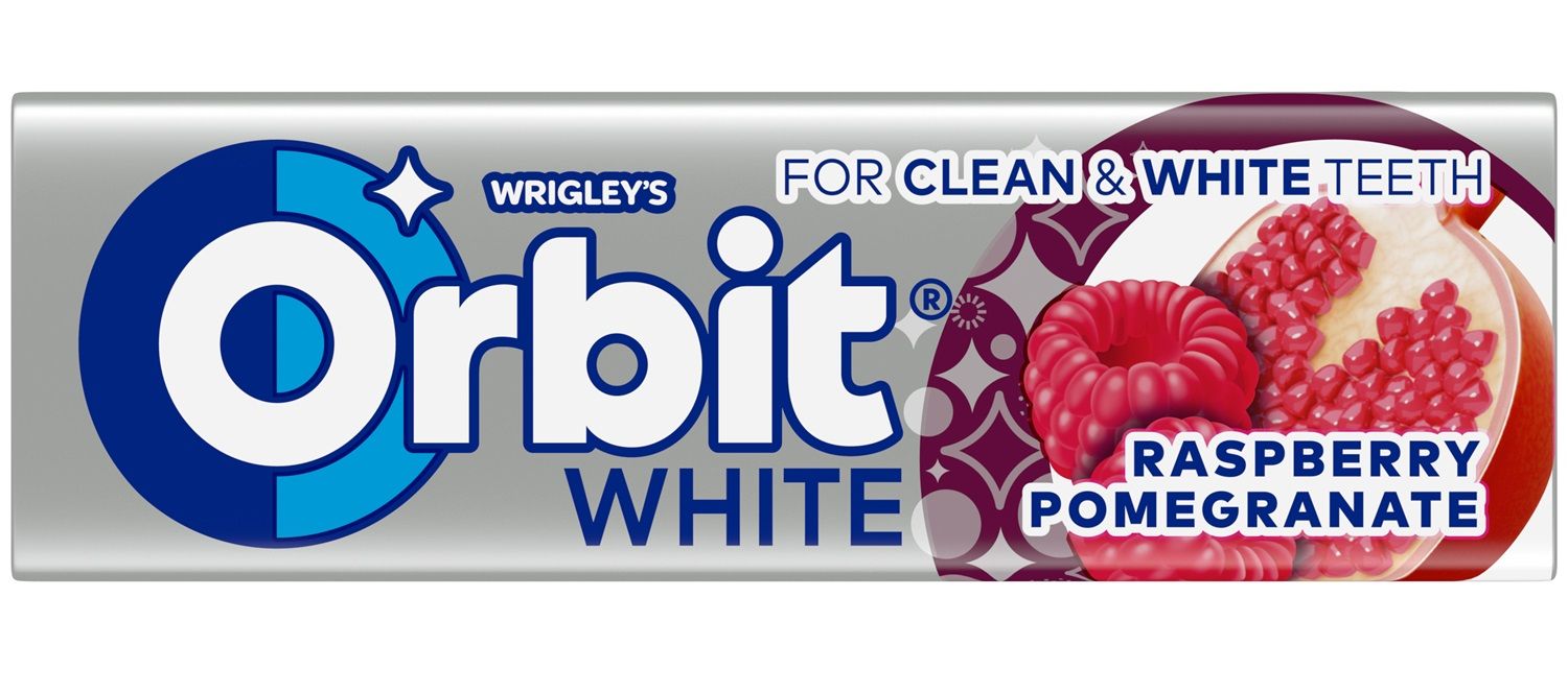 Orbit White Raspberry Pomegranate Stickpack 10