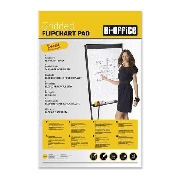 Papīra bloks BI-OFFICE Flipchart ar izmēru