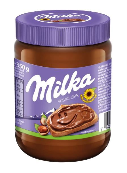 Šokolādes krēms MILKA lazdu riekstu
