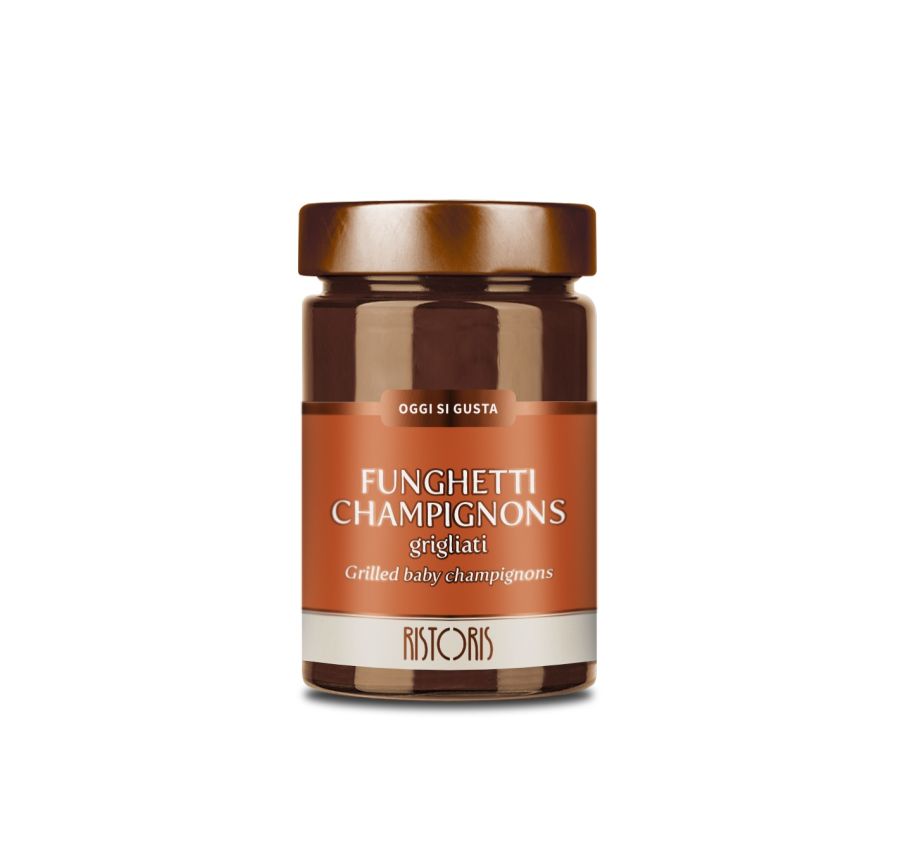 Grilēti mazie šampinjoni RISTORIS, 300g/200g (450-23507)