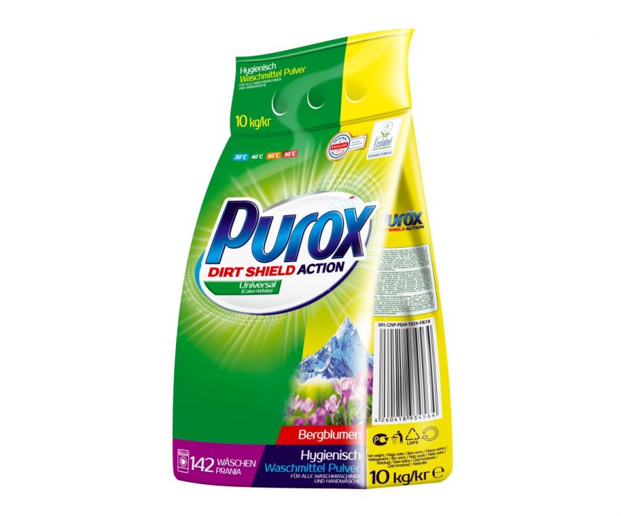 Veļas pulveris PUROX Universal, Eco, 142