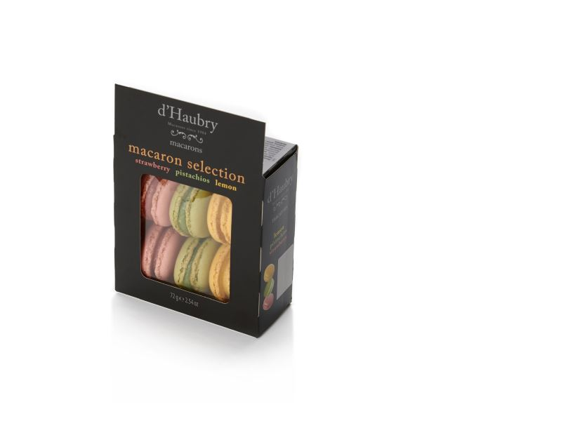 D`HAUBRY Cepumi D`HAUBRY Macaroons pistācijas, citronu
