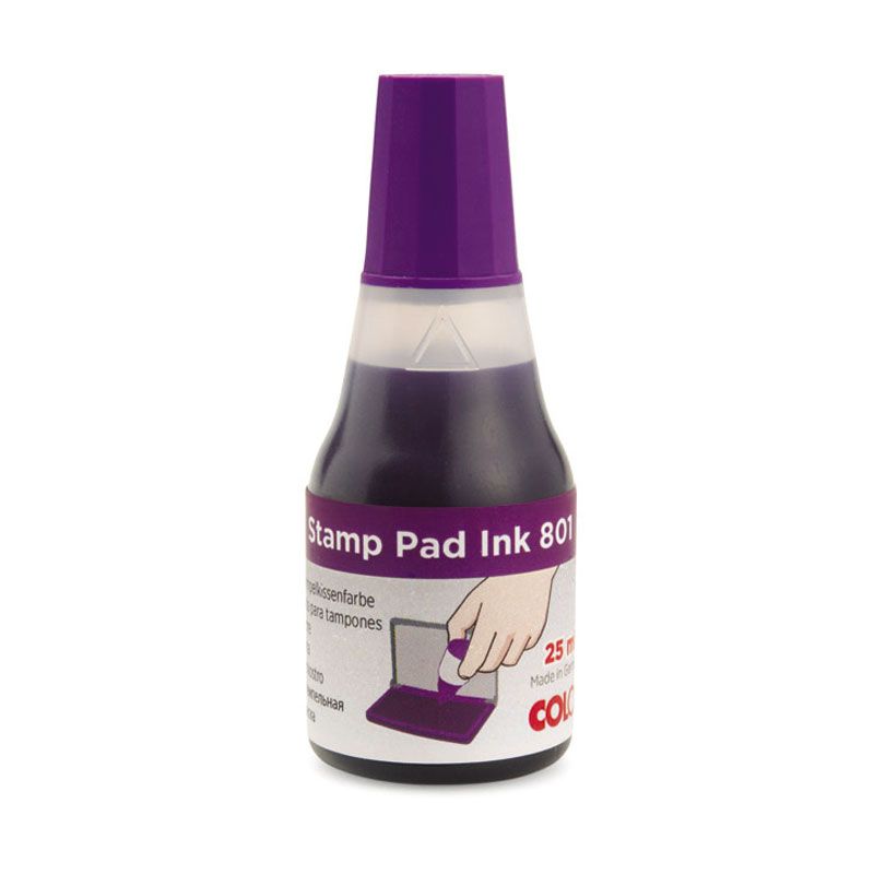 Zīmogu tinte COLOP 801 violeta, 25