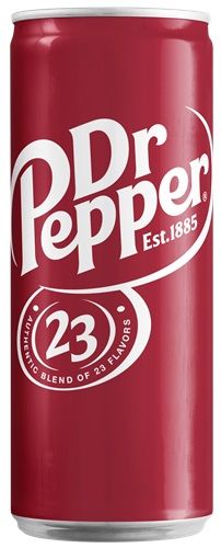 Gāzēts dzēriens DR. PEPPER, bundžā, 0