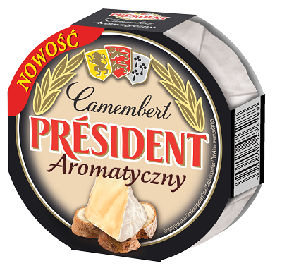 Mīkstais siers PRESIDENT Camembert Aromatique, 120g (450-10835)