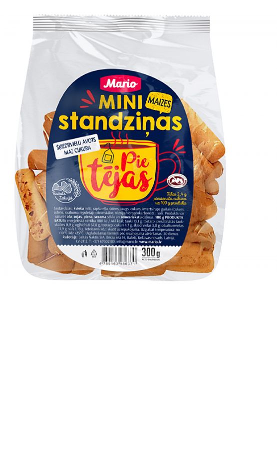 Maizes standziņas MARIO Mini pie Tējas