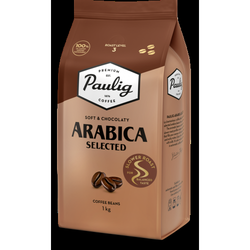 Kafijas pupiņas PAULIG Arabica Selected 1kg