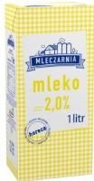Mlekpol Piens MLECZARNIA, 2,0%, UHT