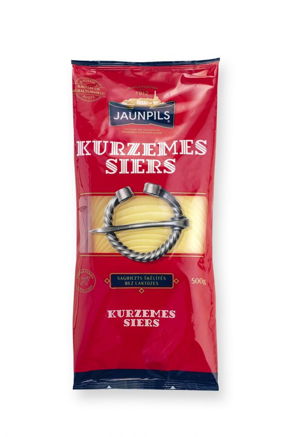 JAUNPILS Kurzemes siers šķēlītēs, 500 G (450-16895)