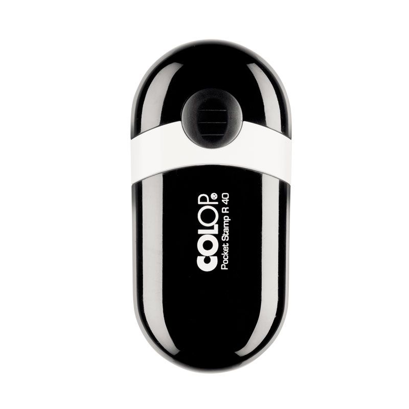 Zīmogs COLOP Pocket Stamp R40 pelēks