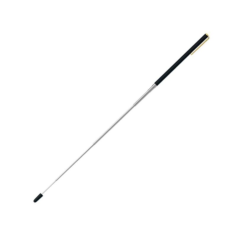 Teleskopiskais rādāmkociņš WEDO, 64 cm, melnā/zeltā