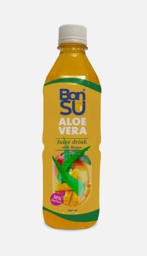 Aloe Vera un mango sulas dzēriens ar alvejas mīkstumu (56%) BONSU, 500ml, PET (DEP) (450-25691)