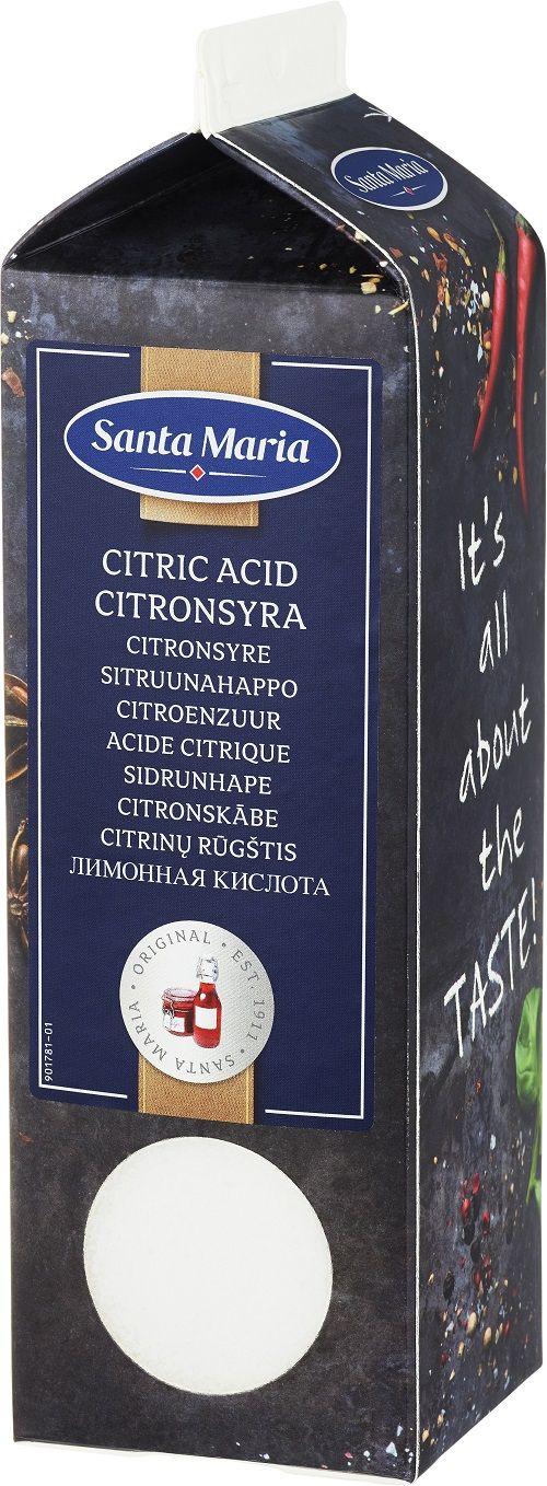 Citronskābe 750 g, Santa Maria (450-09913)