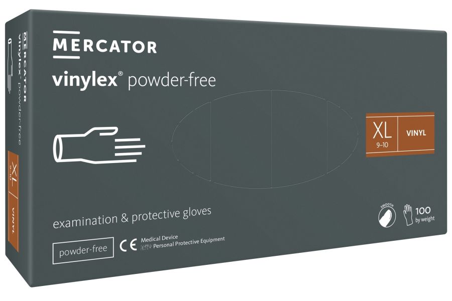 Mercator Cimdi vinila VINYLEX, bez pūdera