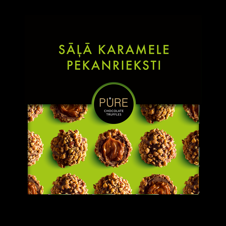 Pure Chocolate Piena šokolādes trifeles ar