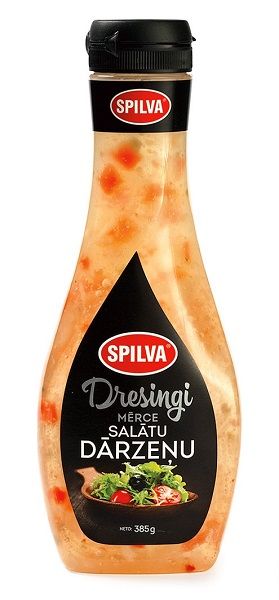 Mērce SPILVA Salātu dārzeņu, 380ml/0.385kg
