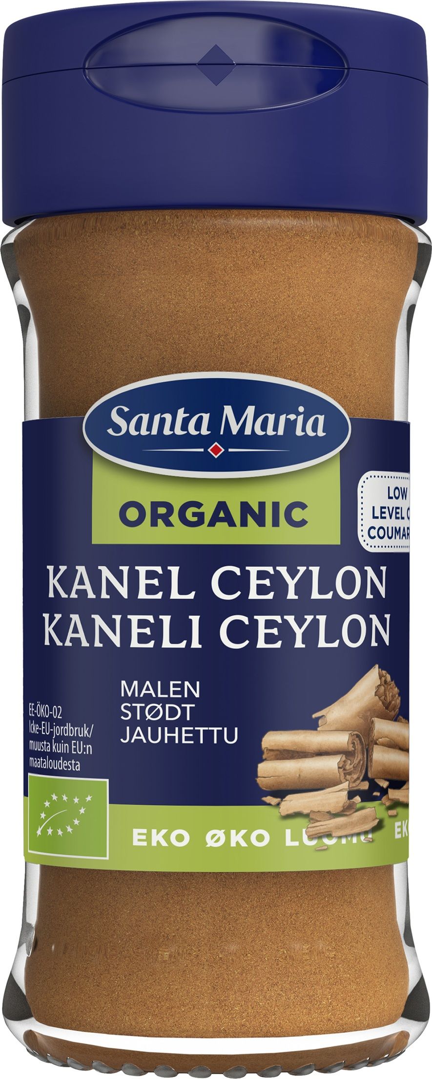 BIO Ceilonas kanēlis, malts 24g, Santa