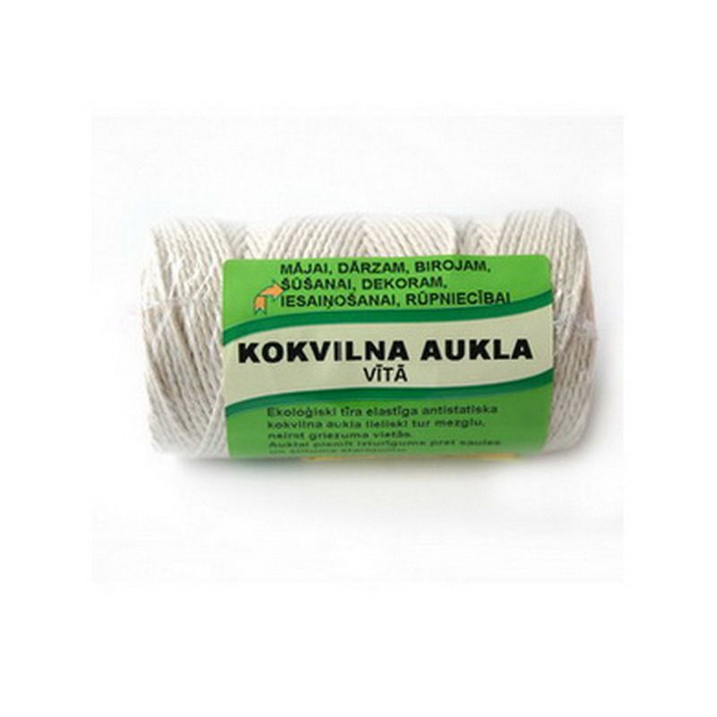 Kokvilna vītā aukla TANGENTE, Ø 1