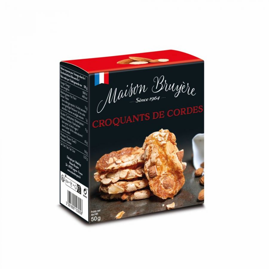Mandeļu cepumi MAISON BRUYERE, makarūni ar