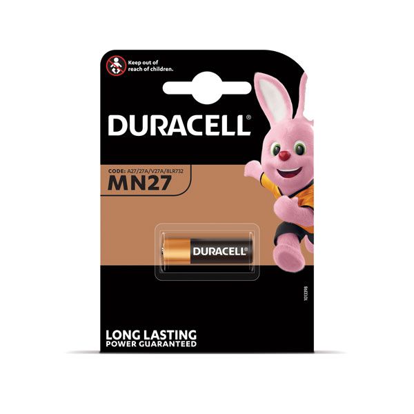Baterija DURACELL MN27, 12V, 1 gab