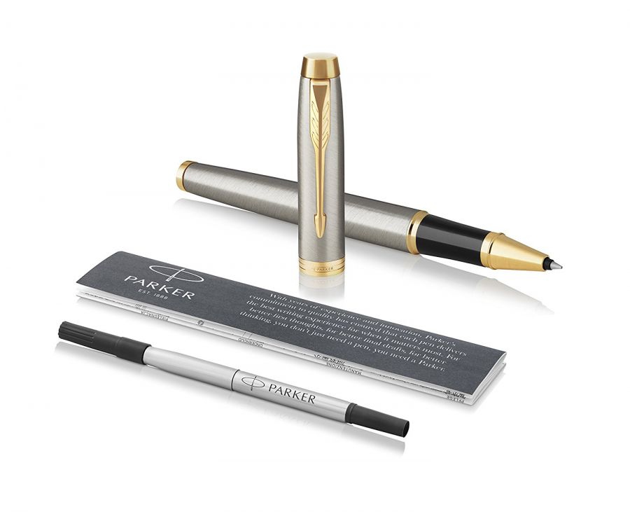 Rollerball Pen Parker IM Brushed Metal