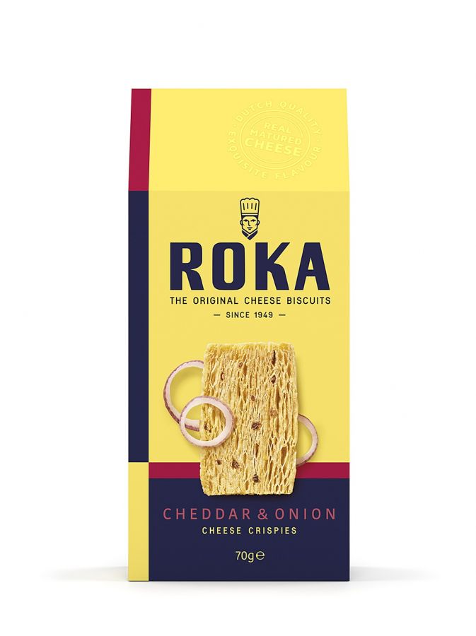 Siera cepumi ROKA Cheddar ar sieru