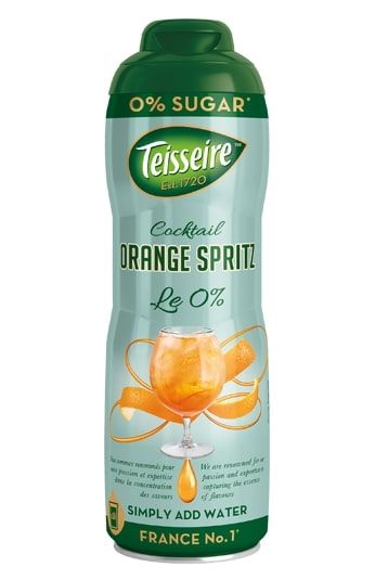 Sīrups TEISSEIRE, Orange Spritz, bez cukura